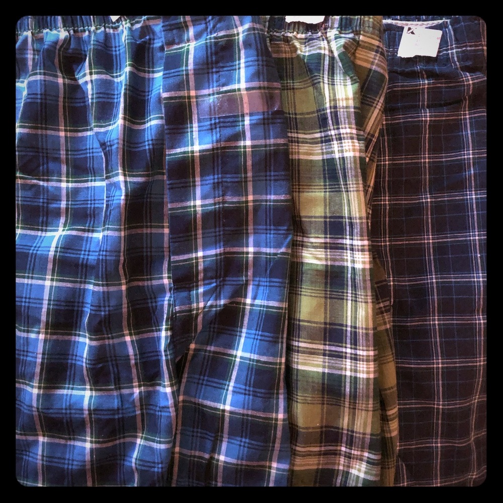 Three pairs of Hanes Boxer Shorts